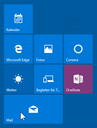 Schulungsunterlagen Windows 10 Kachel verschieben