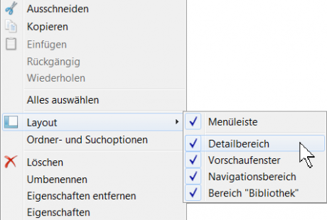 Windows 7 Internet-Explorer 9 Layout