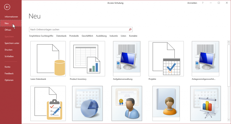 ACCES 2000 DATEI MIT ACCESS 2016 BEARBEITEN visual data 8